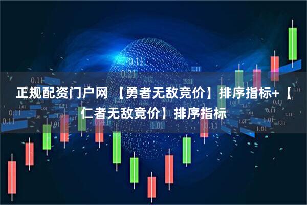 正规配资门户网 【勇者无敌竞价】排序指标+【仁者无敌竞价】排序指标
